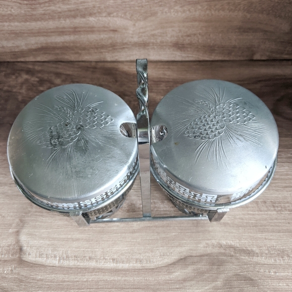 MCM Libbey Double Condiment Caddy - Picture 3 of 9